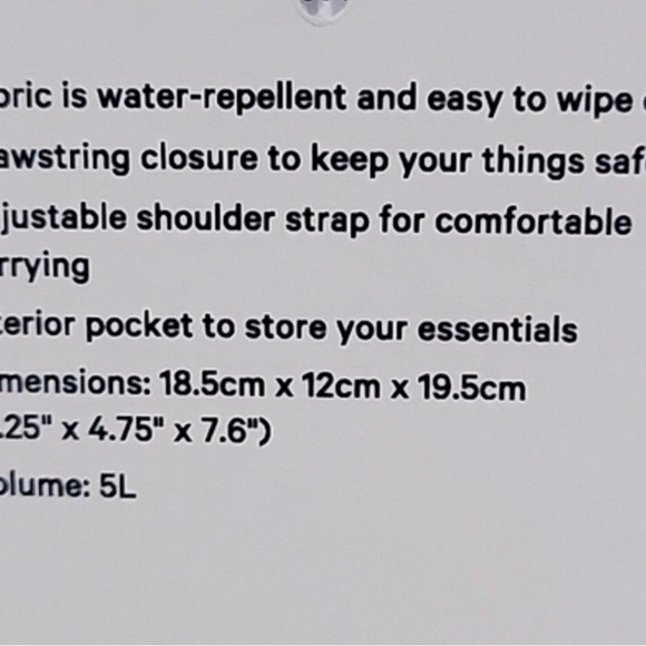 New NWT Lululemon On My Level Bag Ice Dye *Micro green tie-dye mini tote cross - Picture 8 of 9